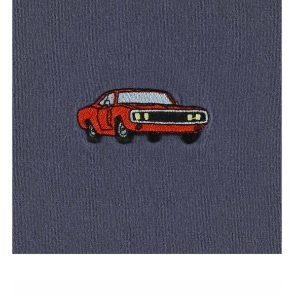 Escuyer Mens Crew Neck With Auto Patch T-Shirt - Picture 4 of 11